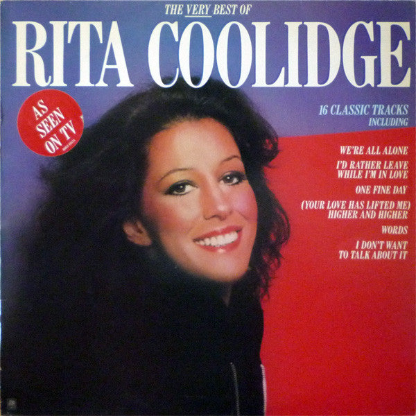 Rita Coolidge : The Very Best Of Rita Coolidge (LP, Comp)