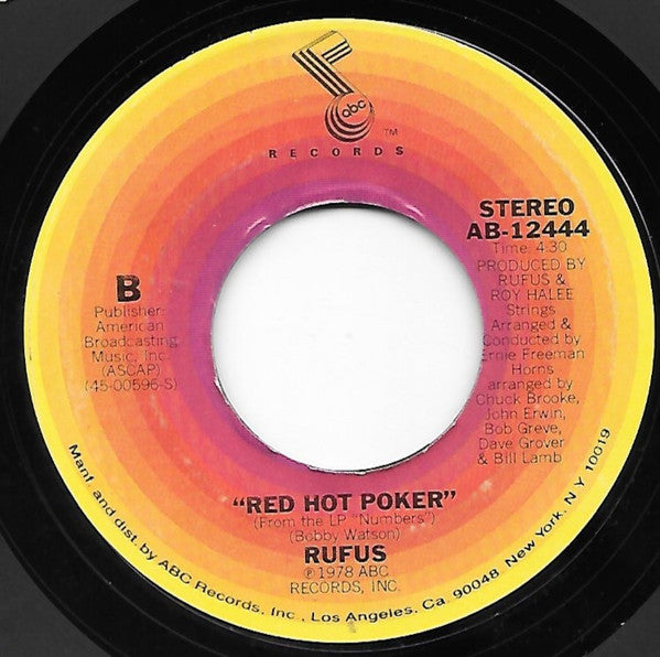 Rufus : Keep It Together (7")