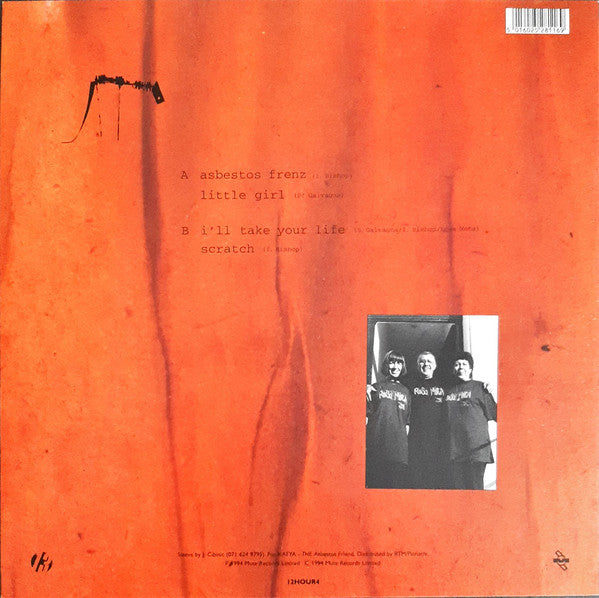 Rosa Mota : Asbestos Frenzy EP (12", EP)