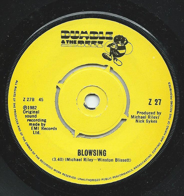 Bumble & The Beez : The Room Above (7", Pus)