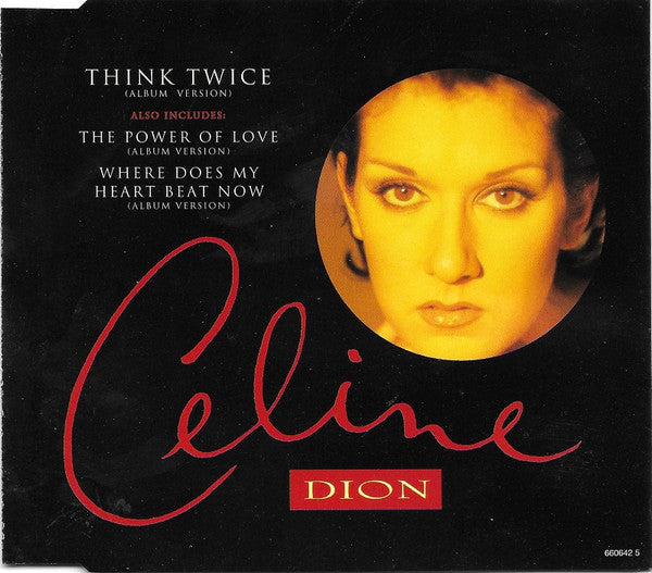 Céline Dion : Think Twice (CD, Single)