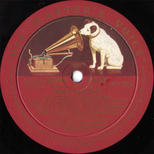Ivor Novello : Selections From Ivor Novello's "King's Rhapsody" (10", Mono)