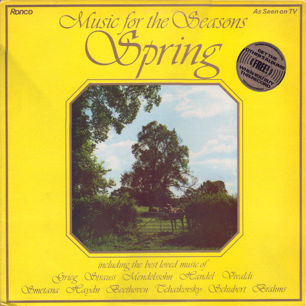 Various : Music For The Seasons - Spring (LP, Comp)