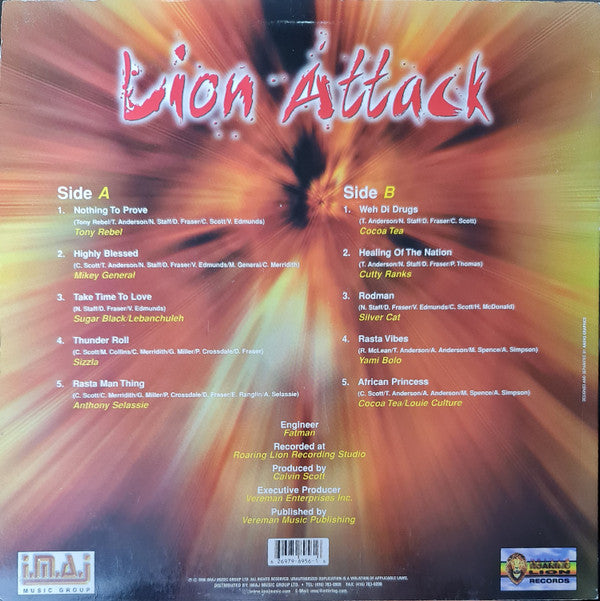 Various : Lion Attack (LP, Comp)