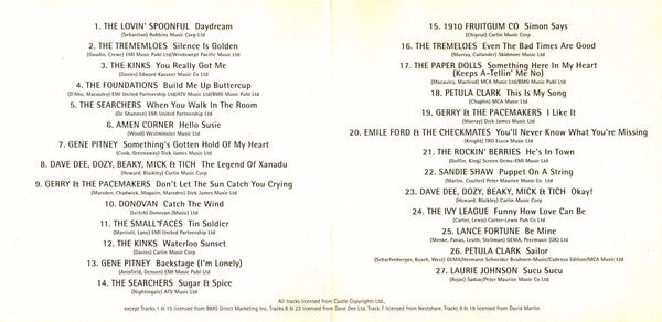 Various : Waterloo Sunset: Hits Of The 60's (CD, Comp, RE, RM)