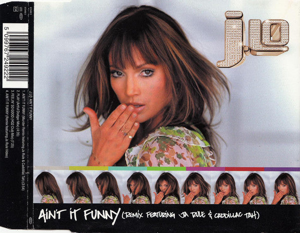 Jennifer Lopez Featuring Ja Rule & Caddillac Tah : Ain't It Funny (Remix) (CD, Single, Enh)