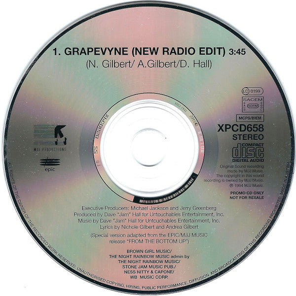 Brownstone : Grapevyne (CD, Single, Promo)