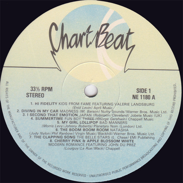 Various : Chart Beat (LP, Comp, Dam)