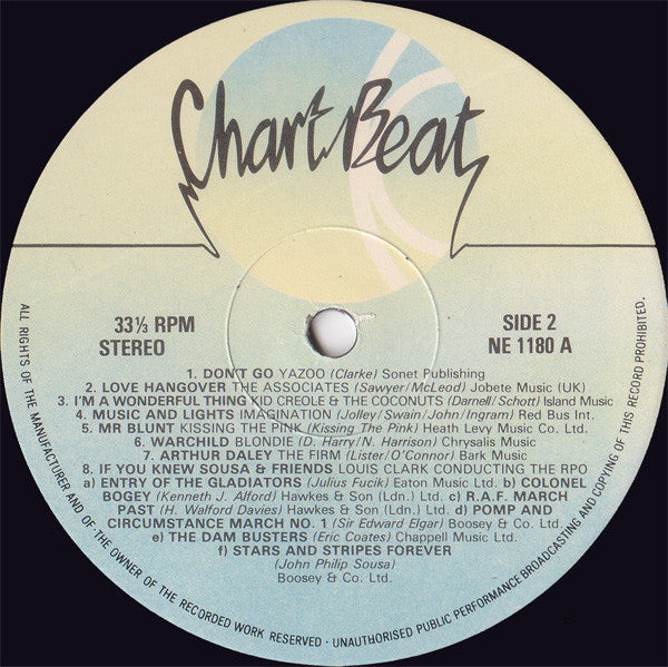 Various : Chart Beat (LP, Comp, Dam)