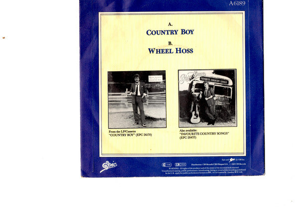 Ricky Skaggs : Country Boy (7")