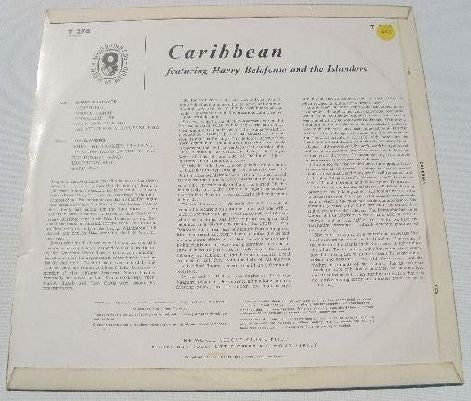 The Islanders (6) Featuring Harry Belafonte : Caribbean! (LP, Mono, Club)
