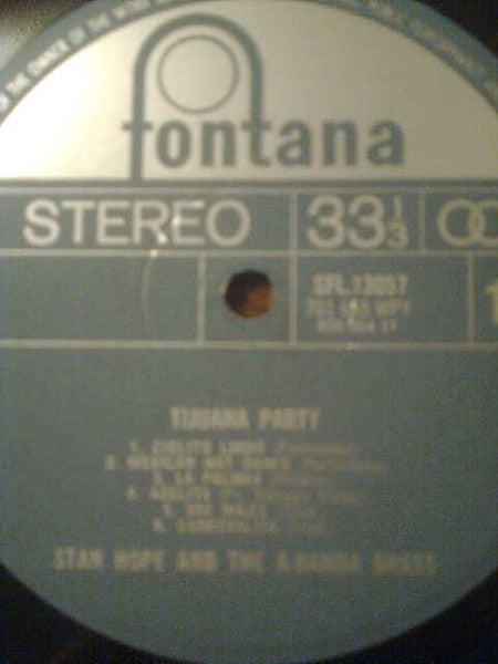 Stan Hope and The A-Banda Brass : Tijuana Party (LP)