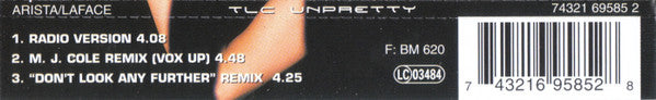 TLC : Unpretty (CD, Single, CD2)