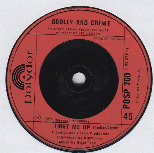 Godley & Creme : Golden Boy (Remix) (7", Single)