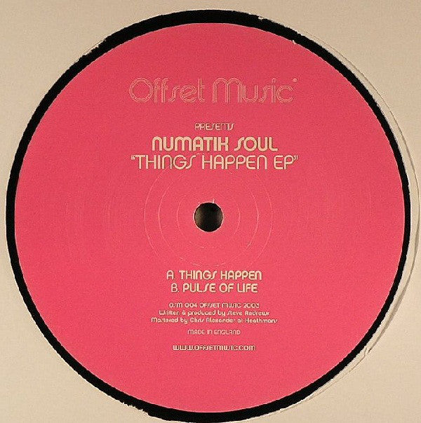 Numatik Soul : Things Happen (12")