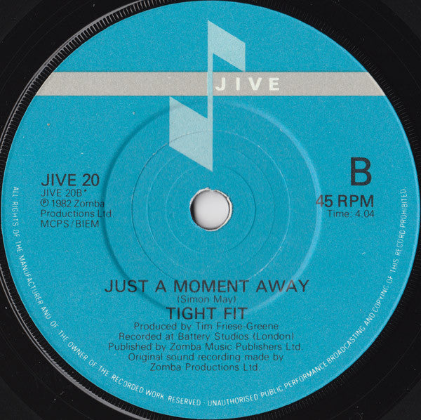 Tight Fit : Secret Heart (7", Single)