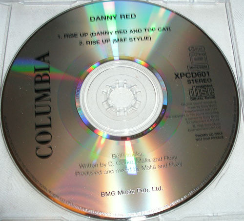 Danny Red : Rise Up (CD, Single, Promo)