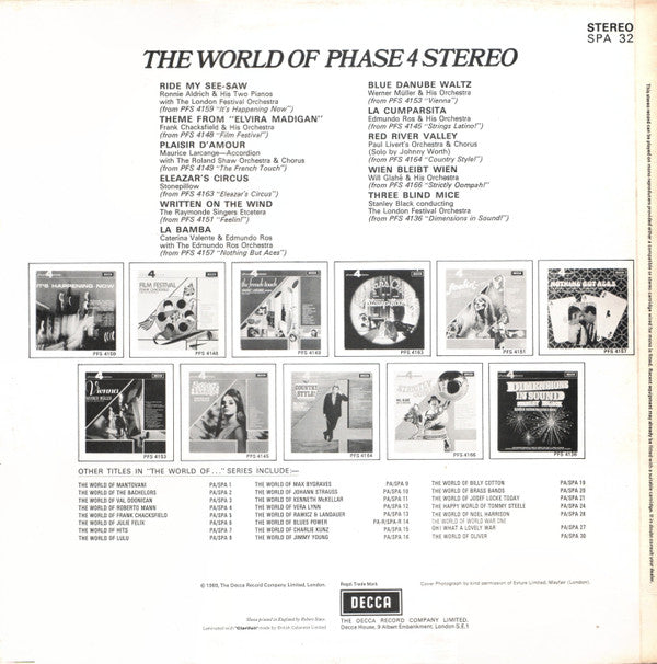 Various : The World Of Phase 4 Stereo (LP, Comp)