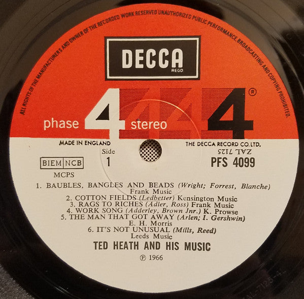 Ted Heath And His Music : Pow! (LP, Album)