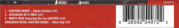 R. Kelly : Ignition Remix (CD, Single, Enh, CD1)