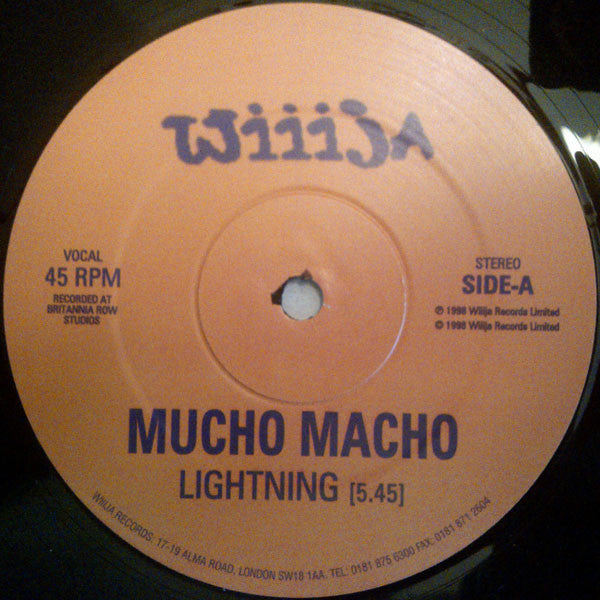 Mucho Macho : Lightning (12")