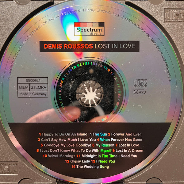 Demis Roussos : Lost In Love (CD, Comp)