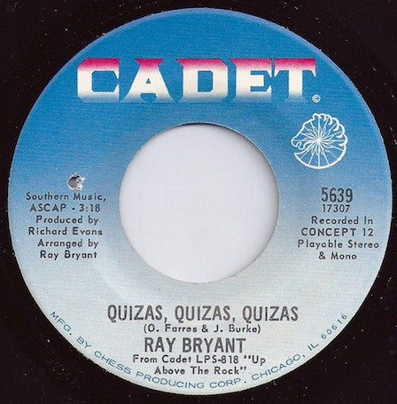 Ray Bryant : After Hours (7", Single)