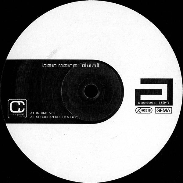 Ben Mono : Dual (2xLP)