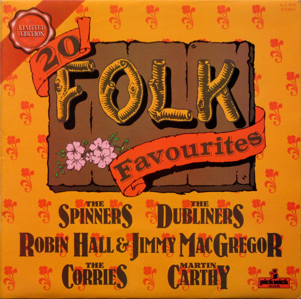 Various : 20 Folk Favourites (LP, Comp, Ltd)