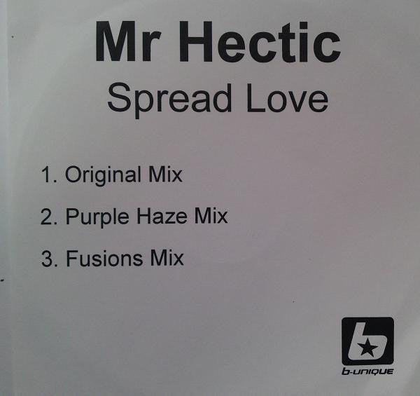 Mr. Hectic : Spread Love (CDr, Single, Promo)