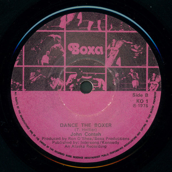 John Conteh : The Boxer / Dance The Boxer (7")