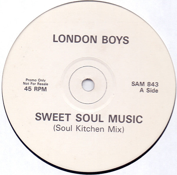 London Boys : Sweet Soul Music (12", Promo)