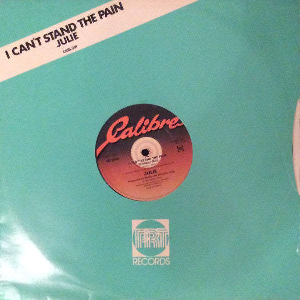 Julie (10) : I Can't Stand The Pain (12")