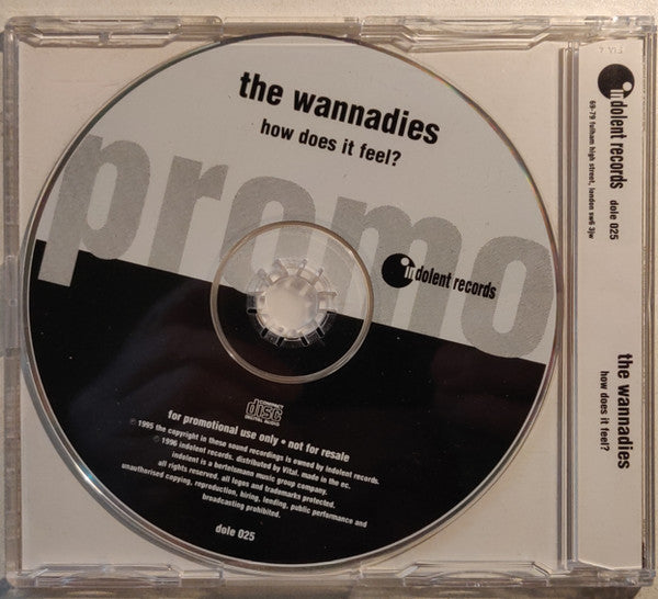 The Wannadies : How Does It Feel? (CD, Single, Promo)
