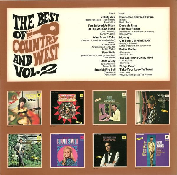 Various : The Best Of Country And West - Vol. 2 (LP, Comp)