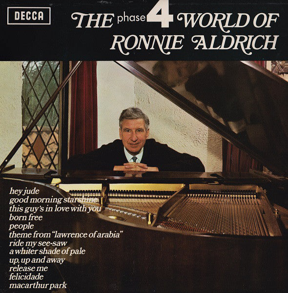 Ronnie Aldrich : The Phase 4 World Of Ronnie Aldrich (LP, Comp)
