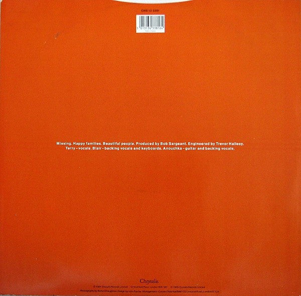 Terry, Blair & Anouchka : Missing (12", Single)