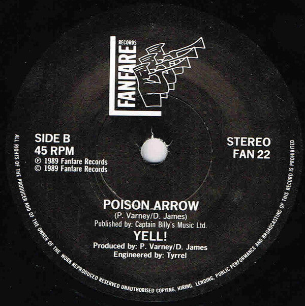 Yell! : Instant Replay (7", Single)