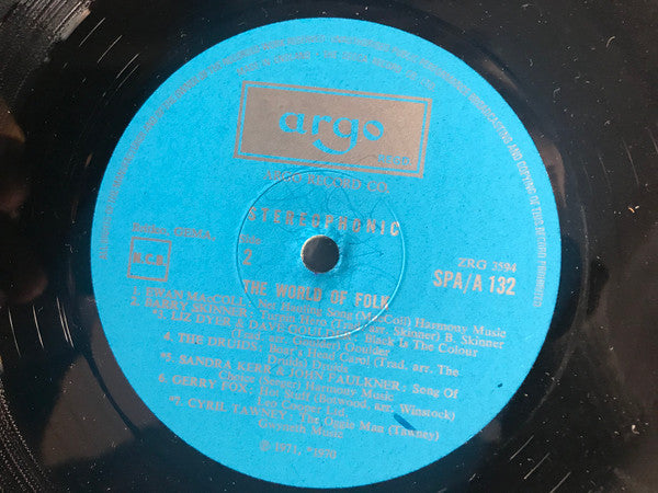 Various : The World Of Folk (LP, Comp)