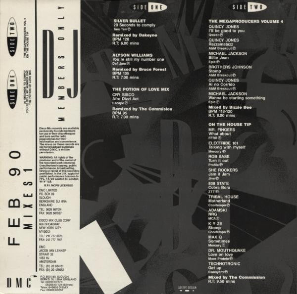 Various : February 90 - Mixes 1 (12", P/Mixed)