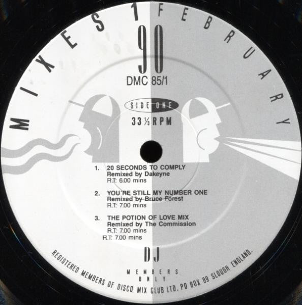 Various : February 90 - Mixes 1 (12", P/Mixed)