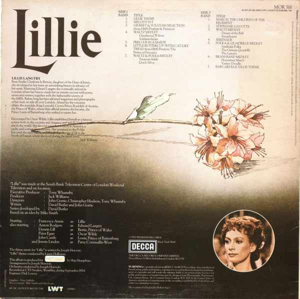 The South Bank Orchestra : Lillie (LP)