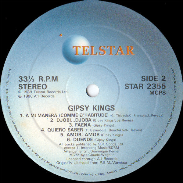 Gipsy Kings : Gipsy Kings (LP, Album)