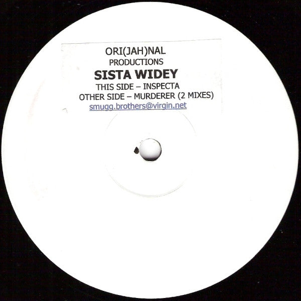 Sista Widey : Inspecta / Murderer (Remixes) (10", Promo, W/Lbl)