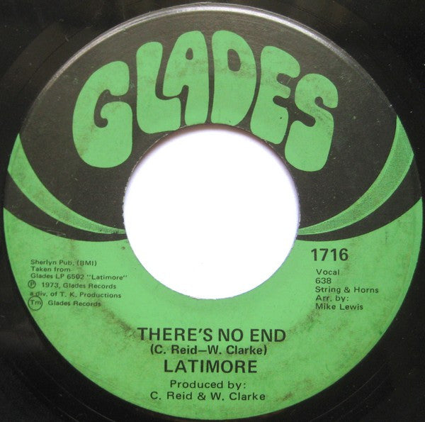 Latimore (2) : Stormy Monday / There's No End (7", Single)