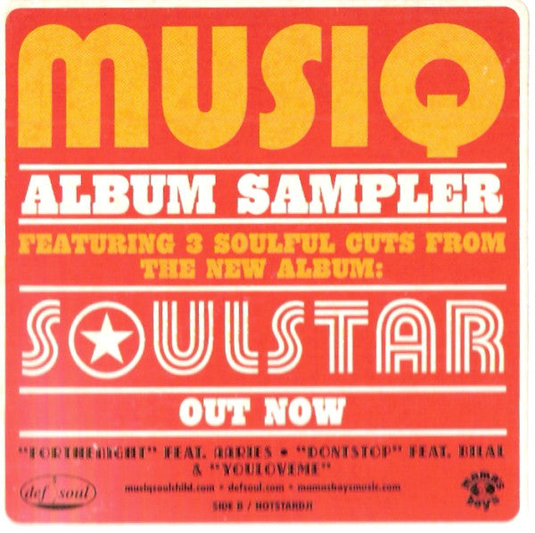 112 / Musiq Soulchild : Hot & Wet / Soulstar (Album Sampler) (12", Promo, Smplr)