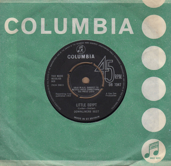Downliners Sect : Little Egypt (7", Single)