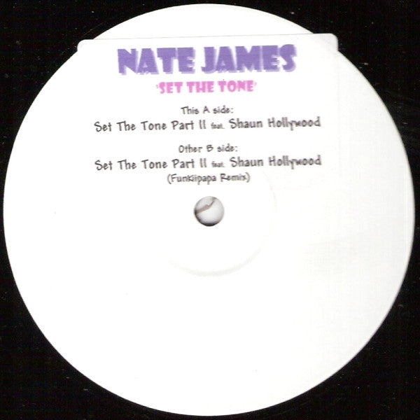Nate James : Set The Tone (12", W/Lbl)