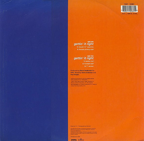Alison Limerick : Gettin' It Right (12", Single)