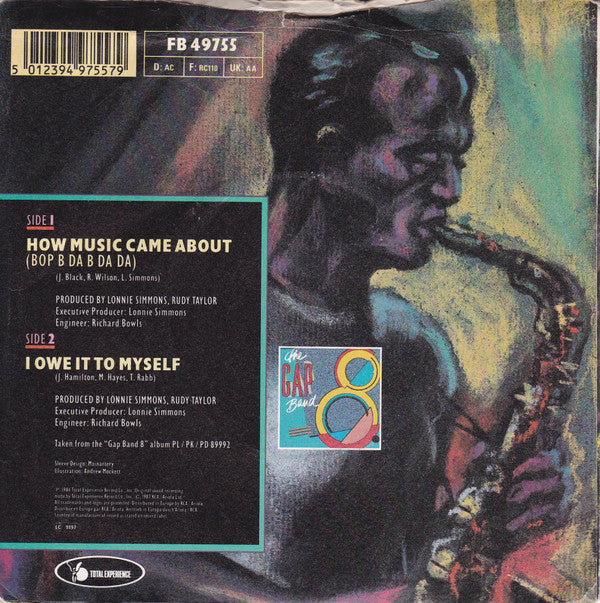 The Gap Band : How Music Came About (Bop B Da B Da Da) (7")